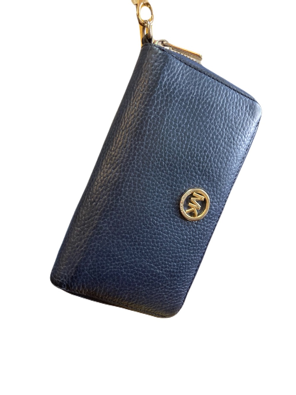 Michael Kors Fulton Large Multifunction Leather Phone Case Wristlet Wallet